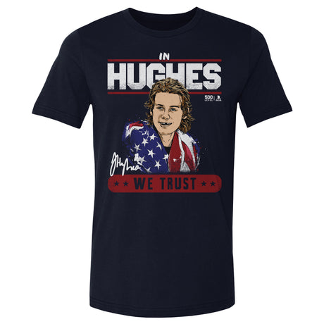 Jack Hughes Men's Cotton T-Shirt | 500 LEVEL