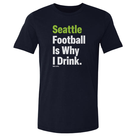 Seattle Football Men's Cotton T-Shirt | 500 LEVEL