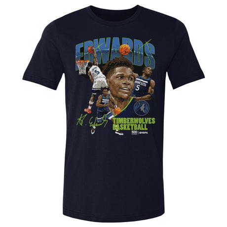 Anthony Edwards Men's Cotton T-Shirt | 500 LEVEL