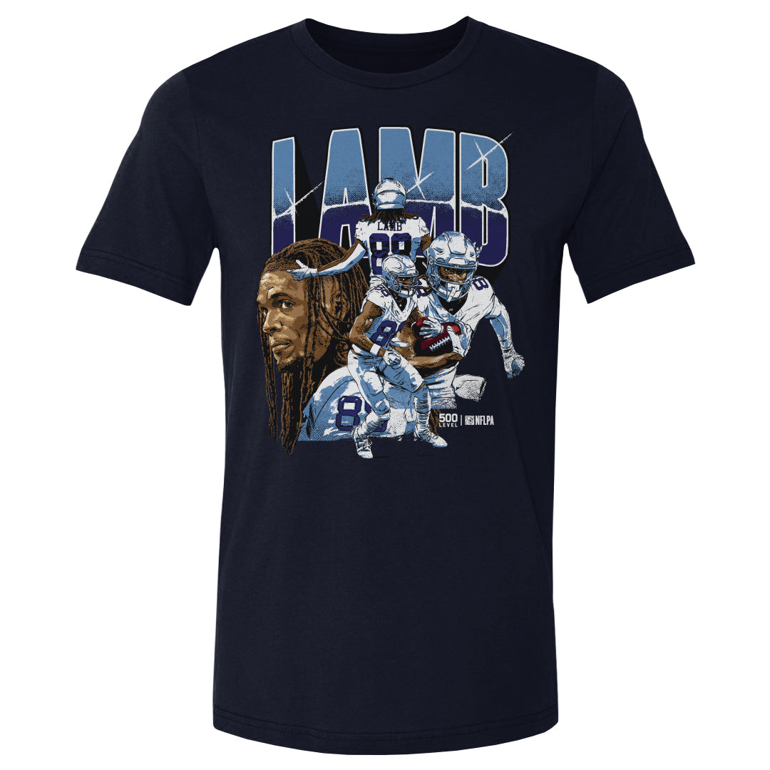 CeeDee Lamb Men's Cotton T-Shirt | 500 LEVEL
