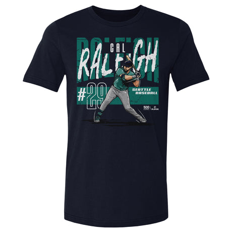 Cal Raleigh Men's Cotton T-Shirt | 500 LEVEL