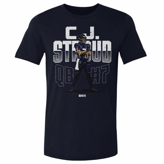 C.J. Stroud Men's Cotton T-Shirt | 500 LEVEL