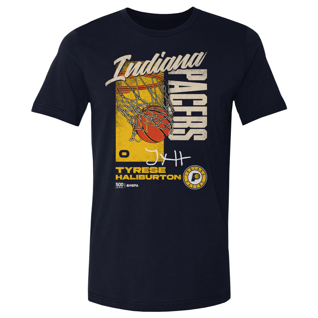Tyrese Haliburton Men's Cotton T-Shirt | 500 LEVEL