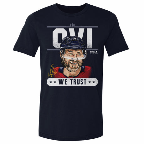 Alex Ovechkin Men's Cotton T-Shirt | 500 LEVEL