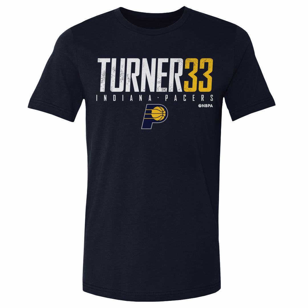 Myles Turner Men&#39;s Cotton T-Shirt | 500 LEVEL