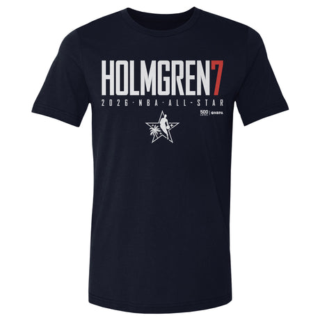 Chet Holmgren Men's Cotton T-Shirt | 500 LEVEL