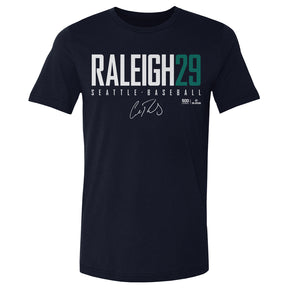 Cal Raleigh Men's Cotton T-Shirt | 500 LEVEL