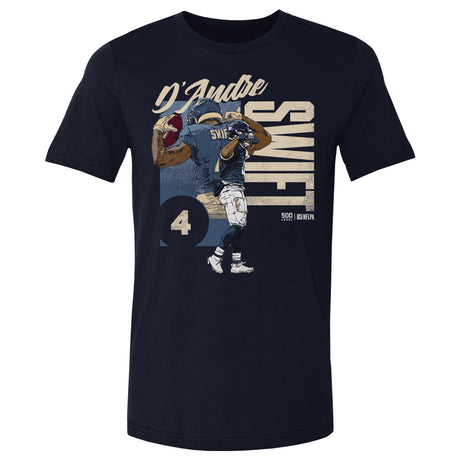 D'Andre Swift Men's Cotton T-Shirt | 500 LEVEL