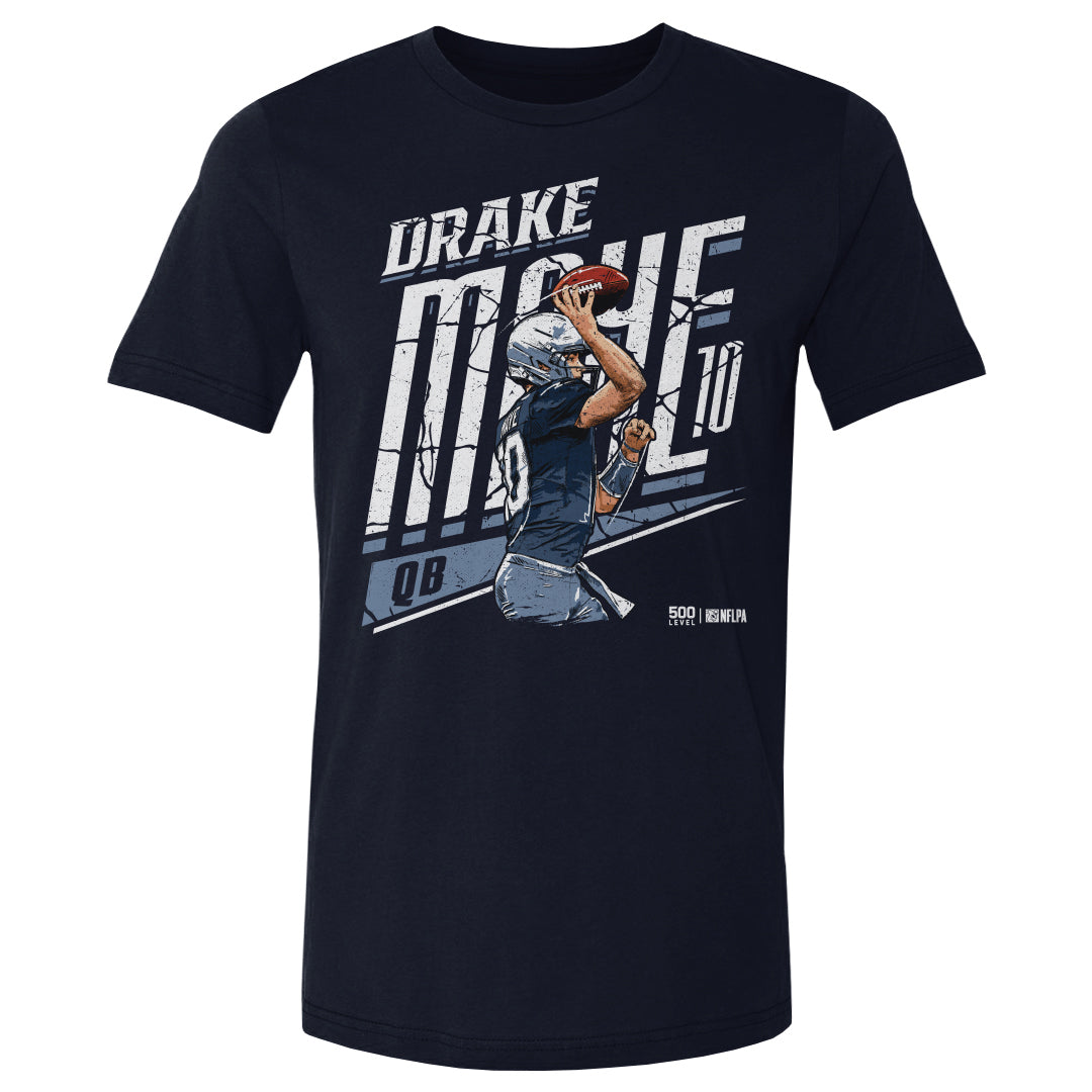 Drake Maye Men's Cotton T-Shirt | 500 LEVEL
