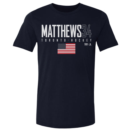 Auston Matthews Men's Cotton T-Shirt | 500 LEVEL