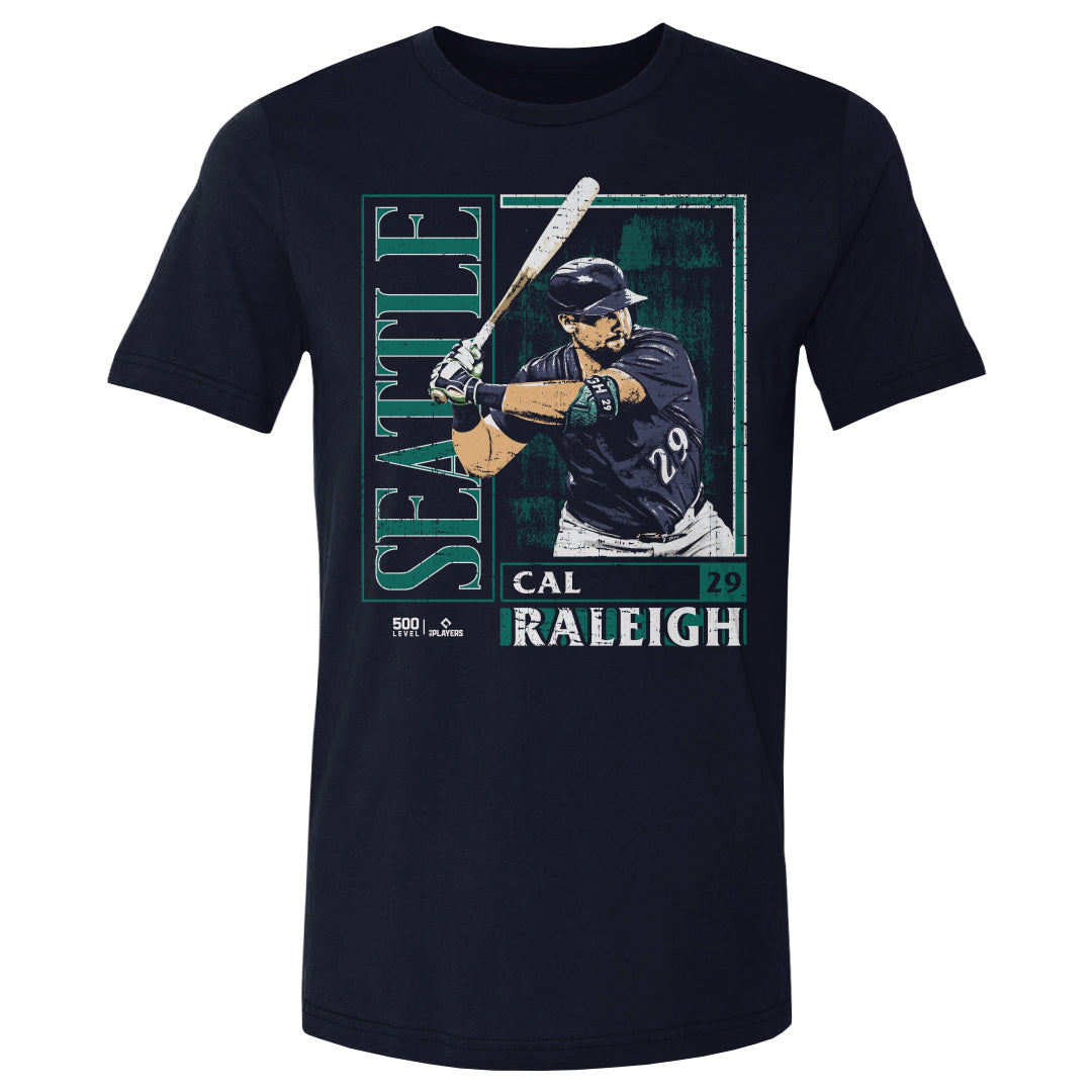 Cal Raleigh Men's Cotton T-Shirt | 500 LEVEL