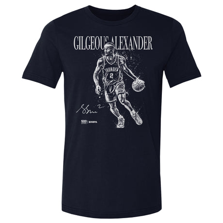 Shai Gilgeous-Alexander Men's Cotton T-Shirt | 500 LEVEL