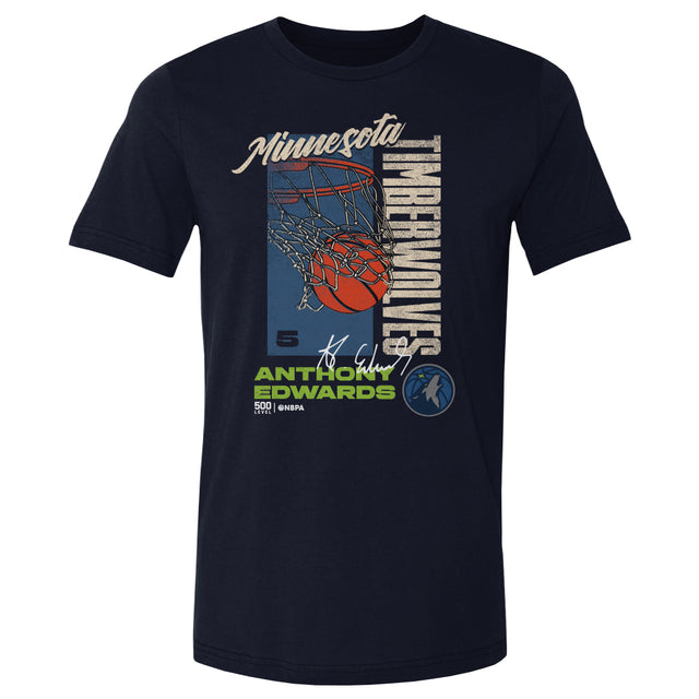 Anthony Edwards Men's Cotton T-Shirt | 500 LEVEL