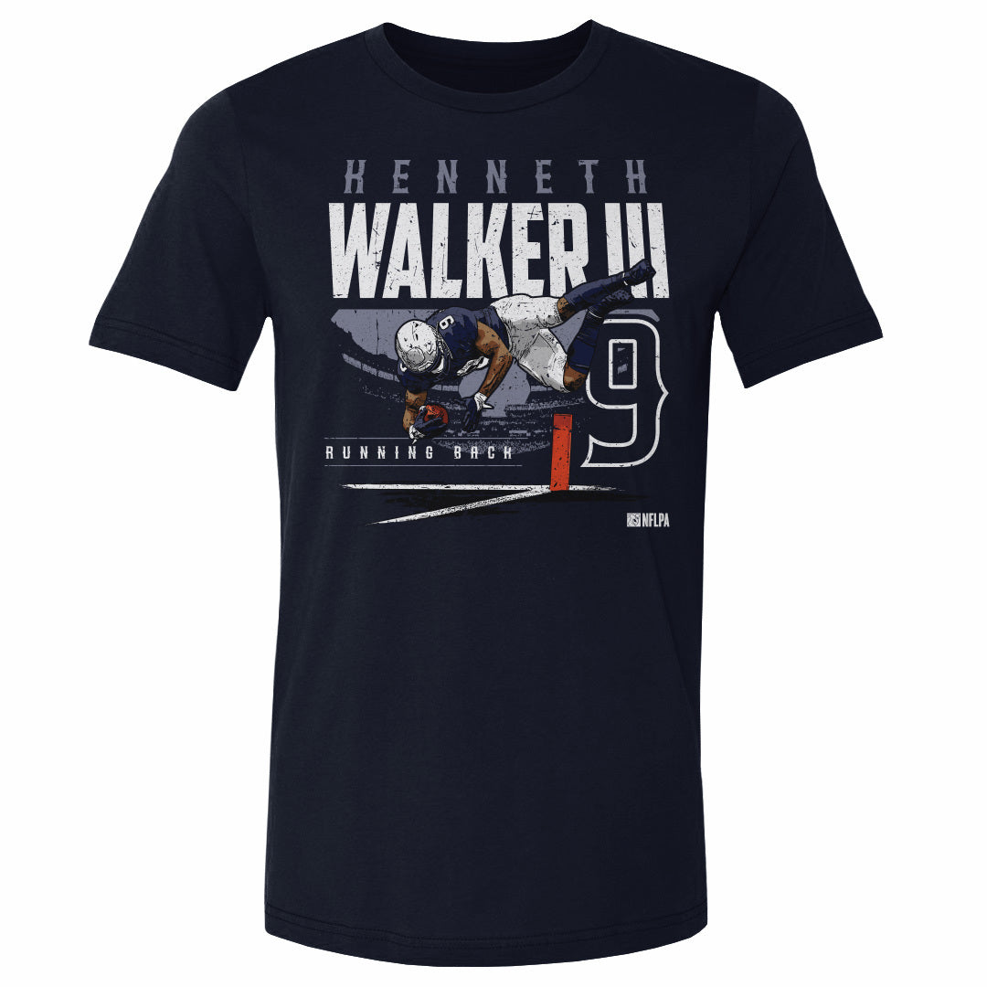 Kenneth Walker III Men's Cotton T-Shirt | 500 LEVEL