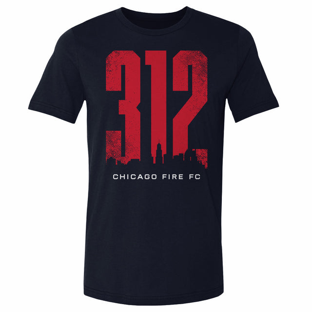 Chicago Fire FC Men's Cotton T-Shirt | 500 LEVEL