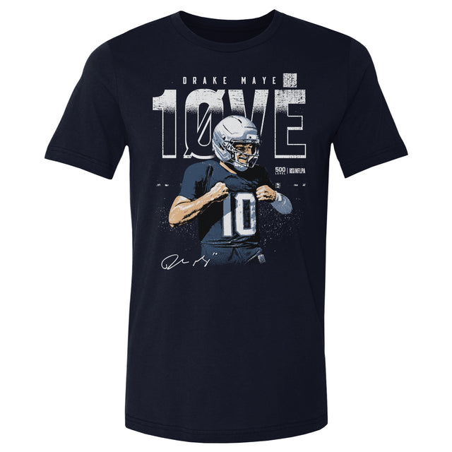 Drake Maye Men's Cotton T-Shirt | 500 LEVEL