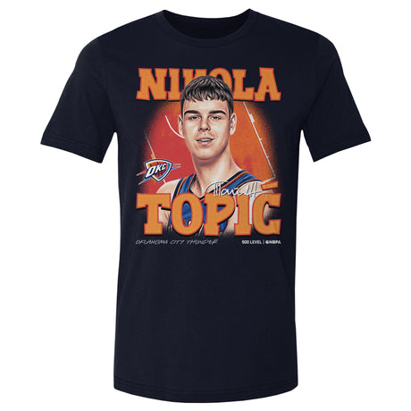 Nikola Topic Men's Cotton T-Shirt | 500 LEVEL