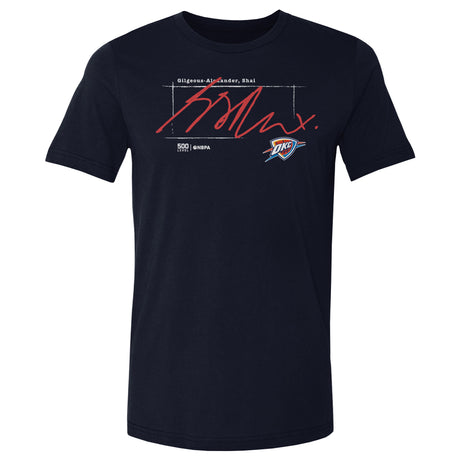 Shai Gilgeous-Alexander Men's Cotton T-Shirt | 500 LEVEL