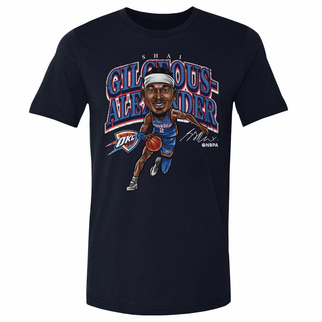 Shai Gilgeous-Alexander Men's Cotton T-Shirt | 500 LEVEL
