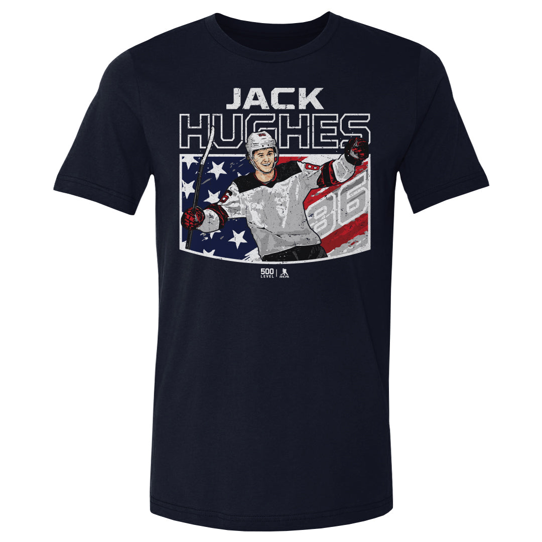 Jack Hughes Men's Cotton T-Shirt | 500 LEVEL