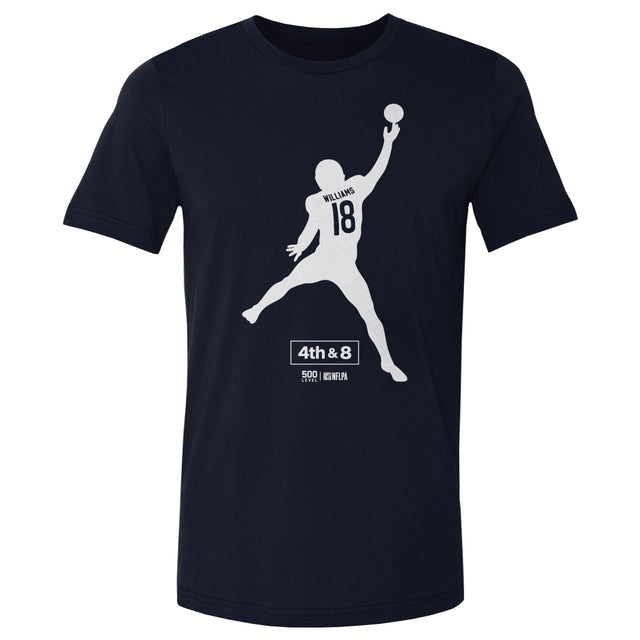 Caleb Williams Men's Cotton T-Shirt | 500 LEVEL