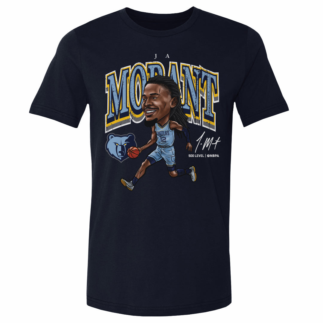 Ja Morant Men's Cotton T-Shirt | 500 LEVEL