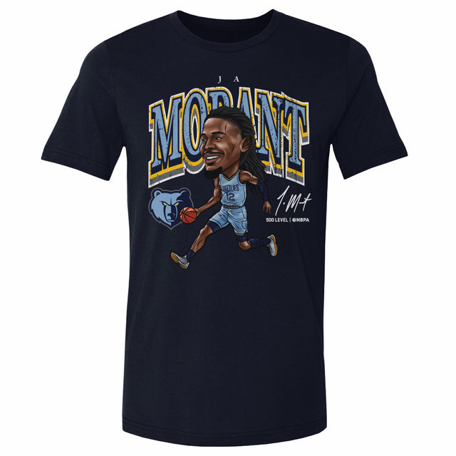 Ja Morant Men's Cotton T-Shirt | 500 LEVEL
