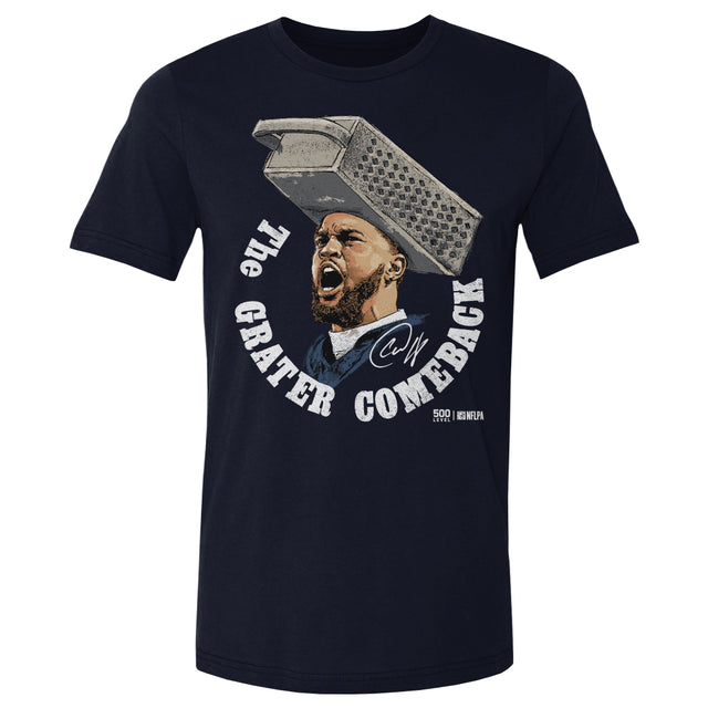 Caleb Williams Men's Cotton T-Shirt | 500 LEVEL