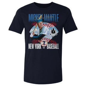 Mickey Mantle Men's Cotton T-Shirt | 500 LEVEL
