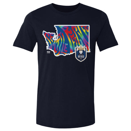 Seattle Reign FC Men's Cotton T-Shirt | 500 LEVEL