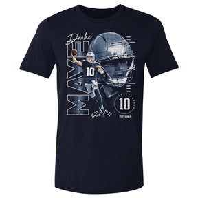 Drake Maye Men's Cotton T-Shirt | 500 LEVEL