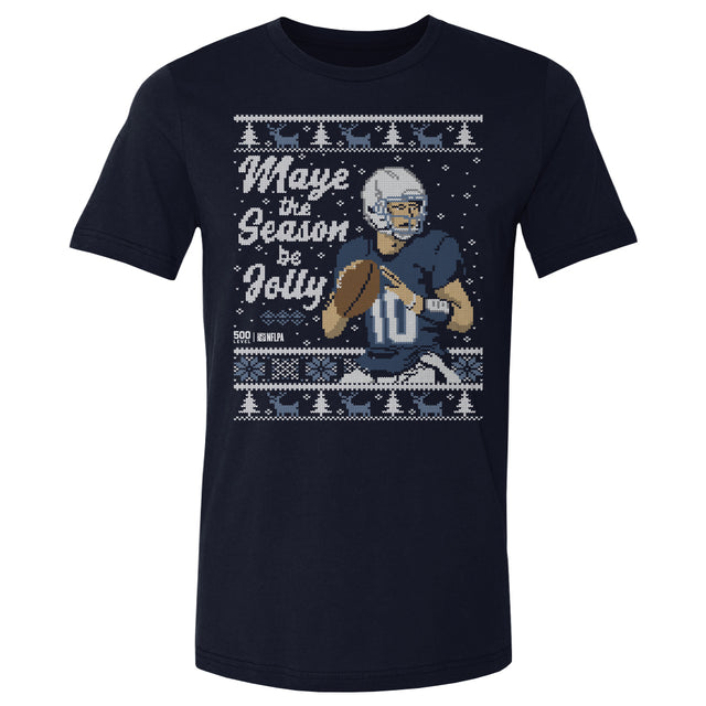 Drake Maye Men's Cotton T-Shirt | 500 LEVEL