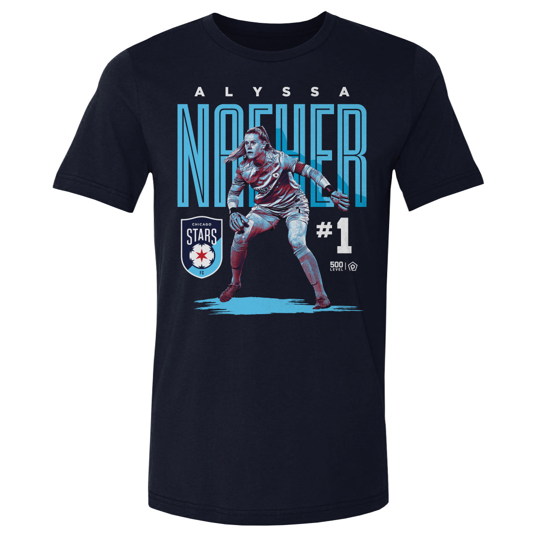 Alyssa Naeher Men's Cotton T-Shirt | 500 LEVEL