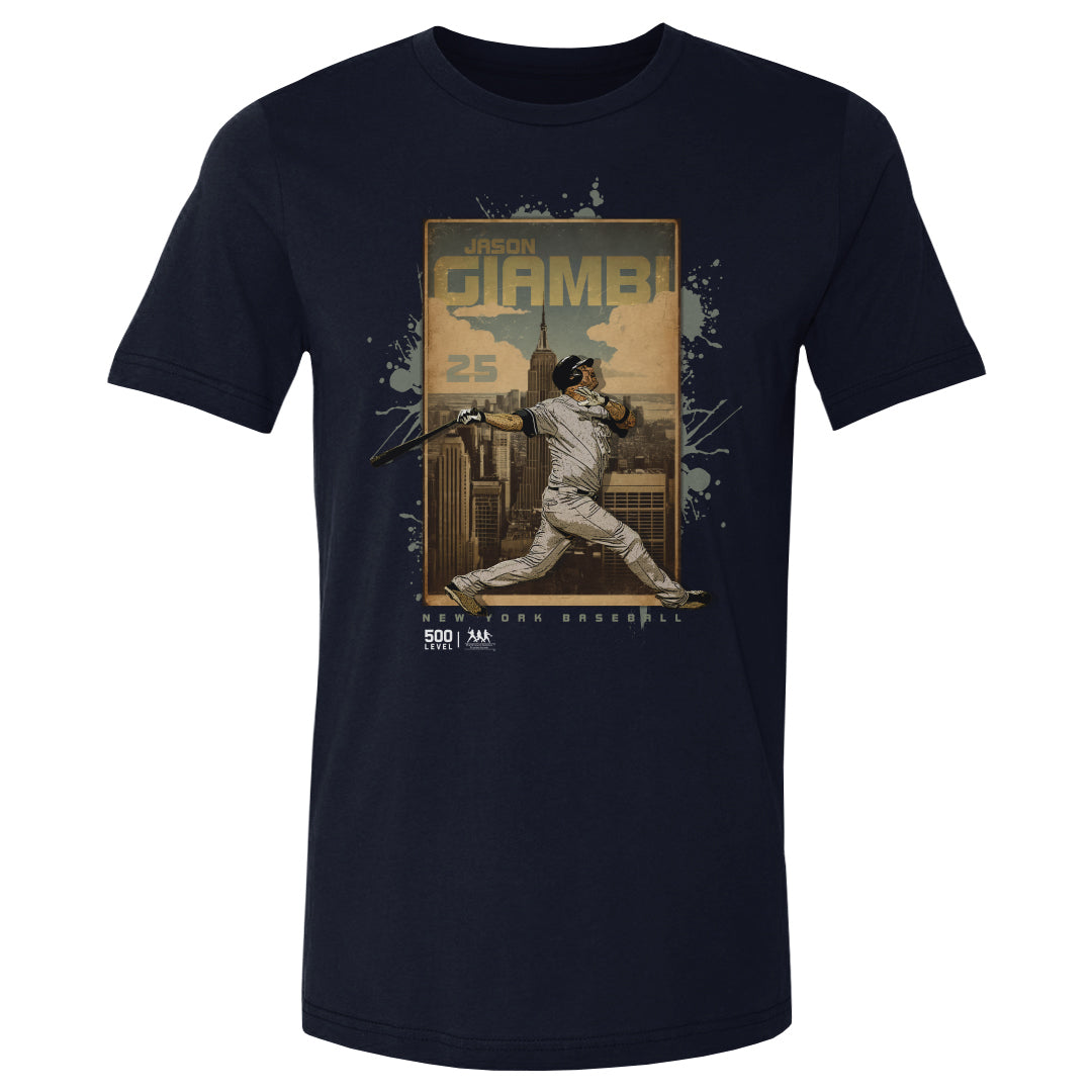 Jason Giambi Men's Cotton T-Shirt | 500 LEVEL