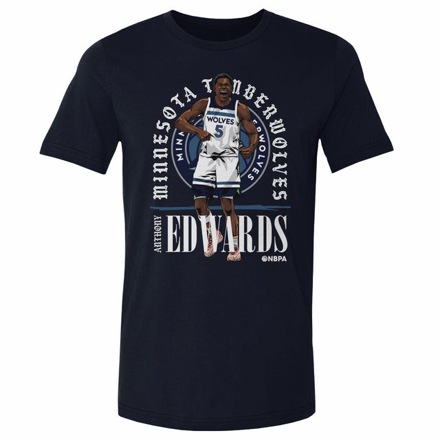 Anthony Edwards Men's Cotton T-Shirt | 500 LEVEL