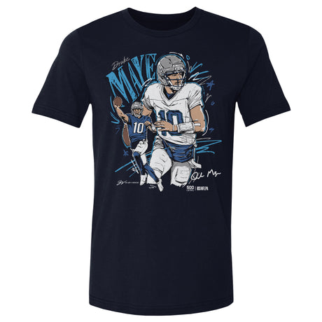 Drake Maye Men's Cotton T-Shirt | 500 LEVEL