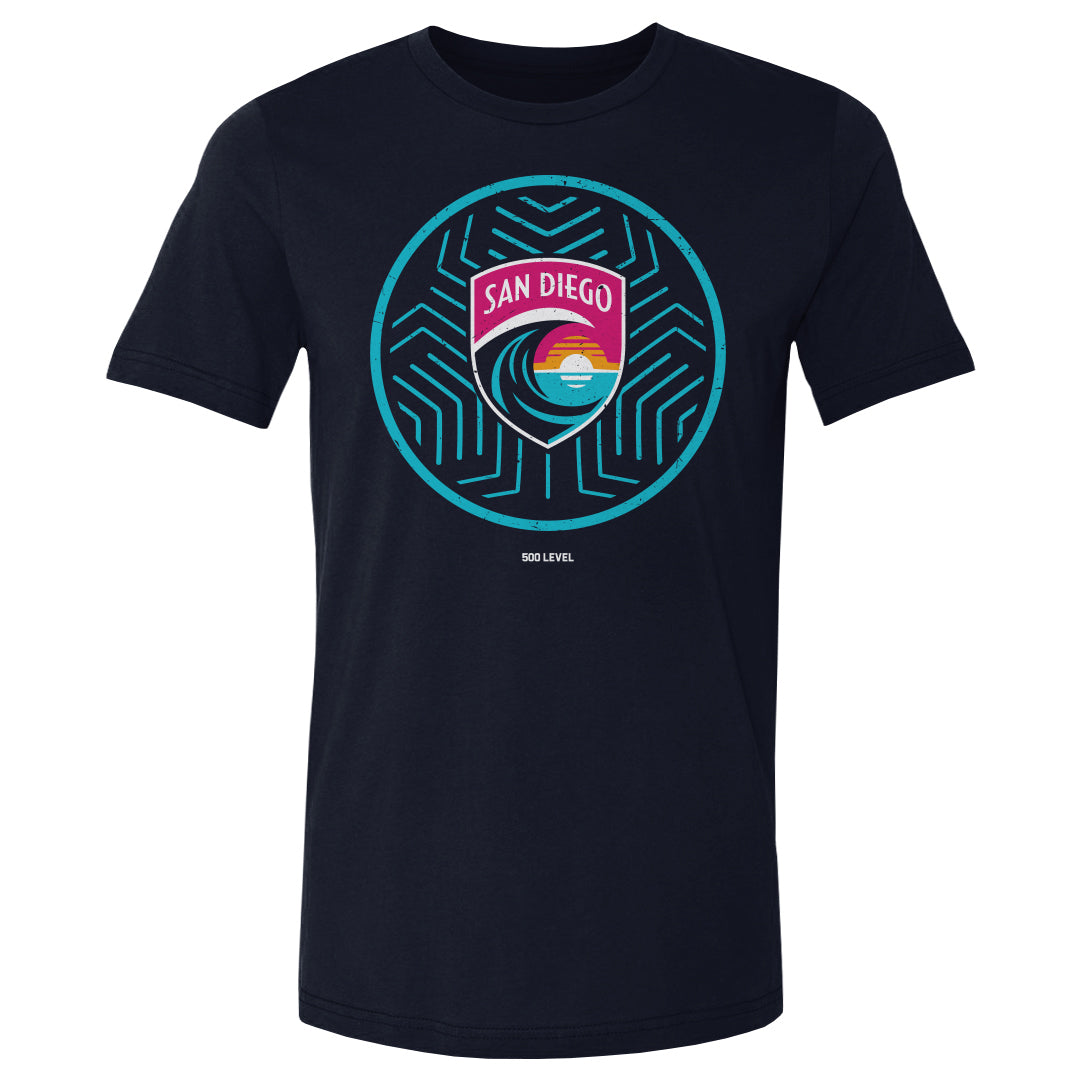 San Diego Wave FC Men's Cotton T-Shirt | 500 LEVEL
