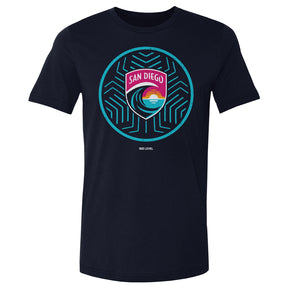 San Diego Wave FC Men's Cotton T-Shirt | 500 LEVEL