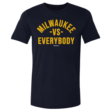 Milwaukee Baseball Men's Cotton T-Shirt | 500 LEVEL