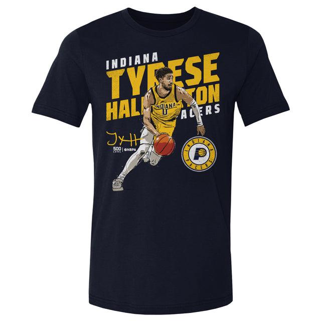 Tyrese Haliburton Men's Cotton T-Shirt | 500 LEVEL