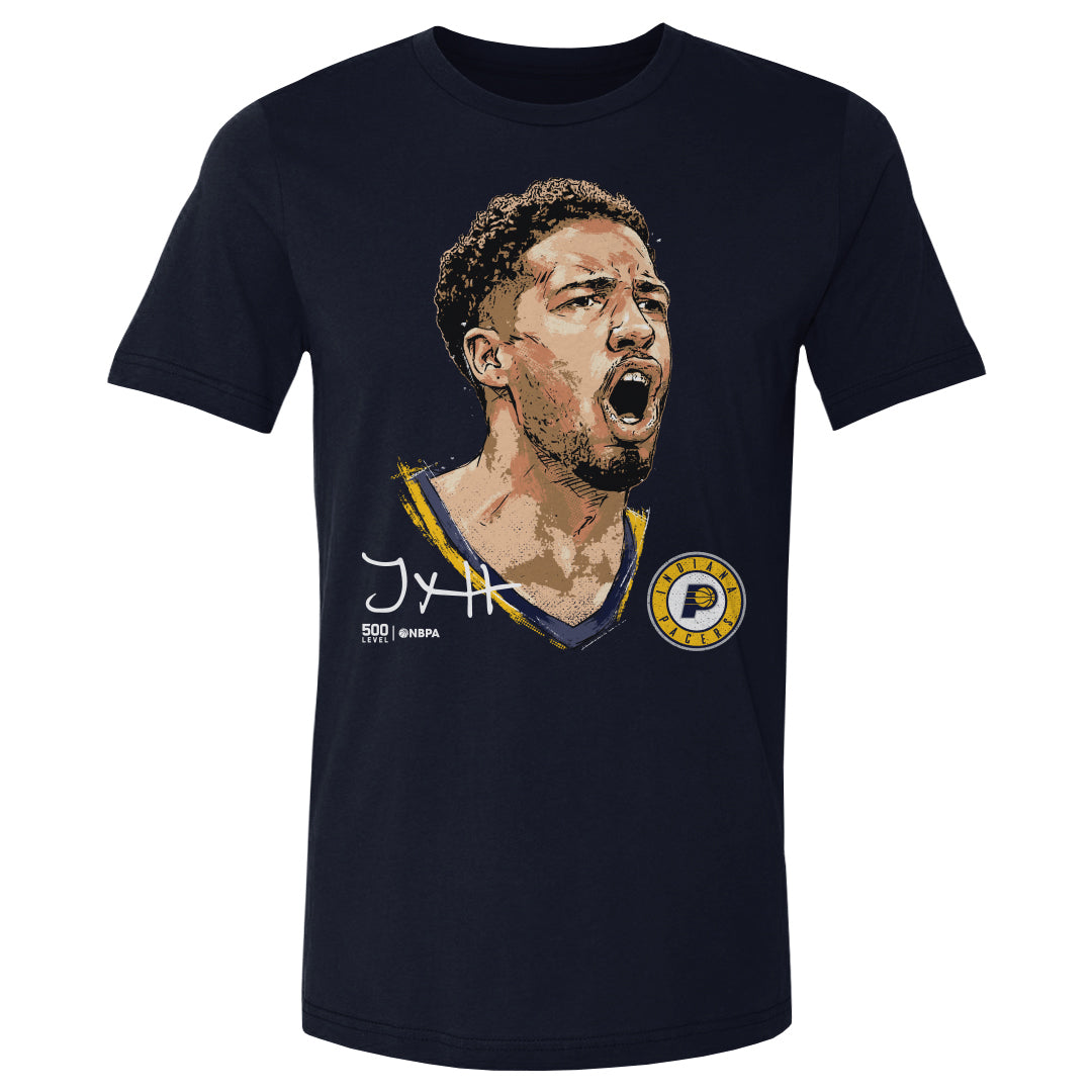 Tyrese Haliburton Men's Cotton T-Shirt | 500 LEVEL