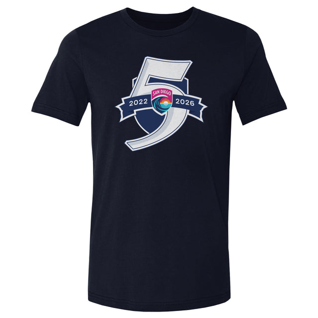 San Diego Wave FC Men's Cotton T-Shirt | 500 LEVEL