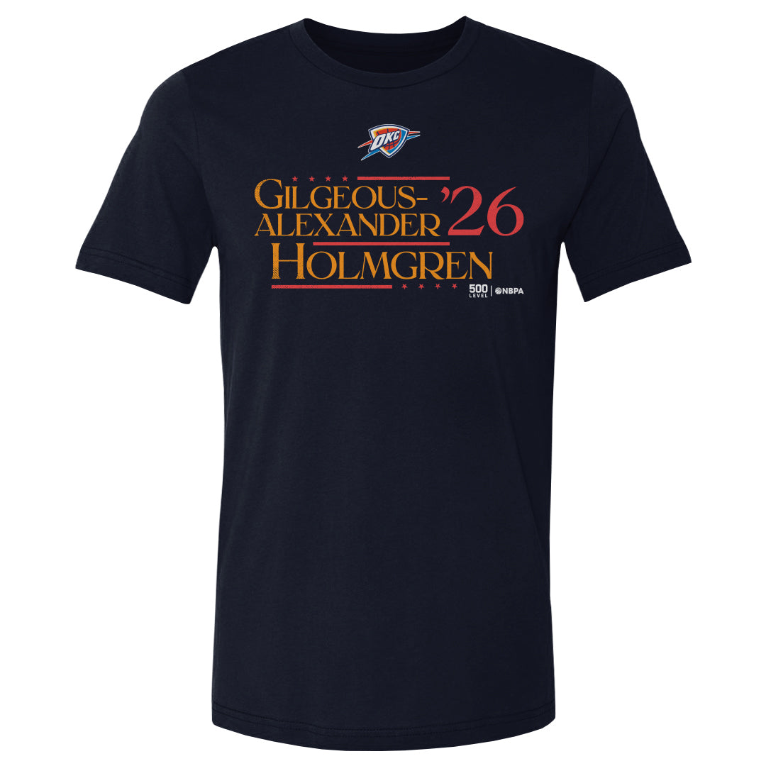 Shai Gilgeous-Alexander Men's Cotton T-Shirt | 500 LEVEL