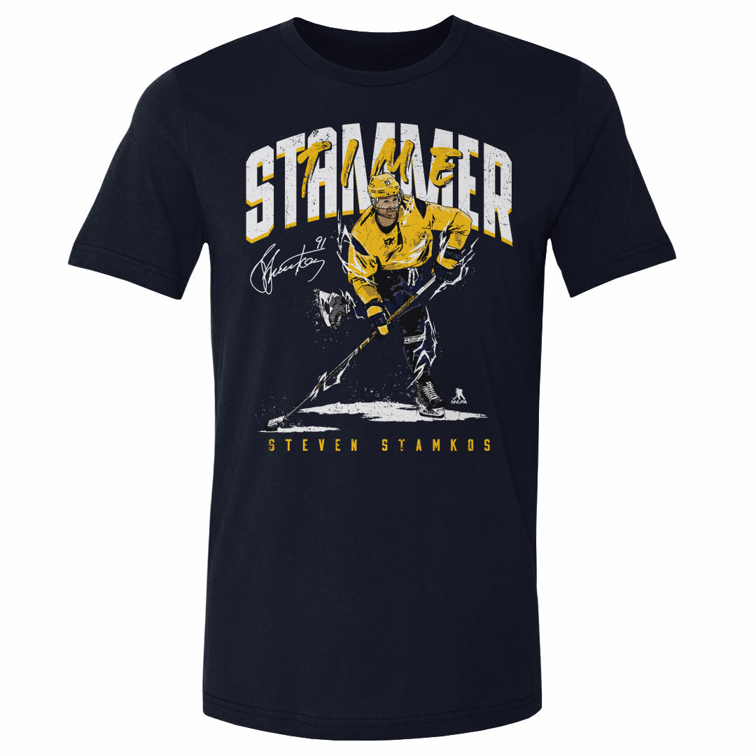 Steven Stamkos Men's Cotton T-Shirt | 500 LEVEL
