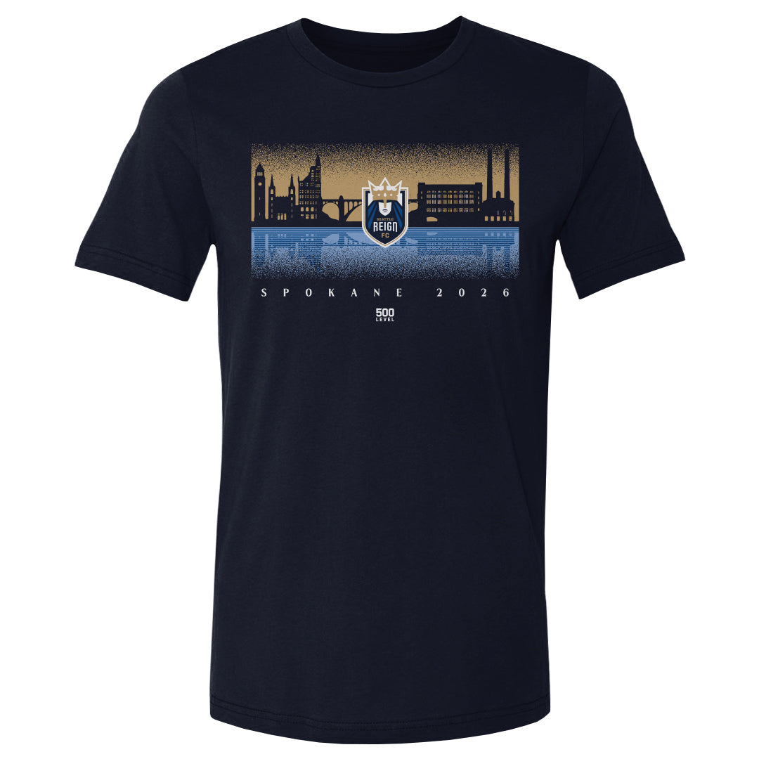 Seattle Reign FC Men's Cotton T-Shirt | 500 LEVEL