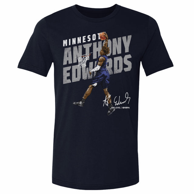 Anthony Edwards Men's Cotton T-Shirt | 500 LEVEL