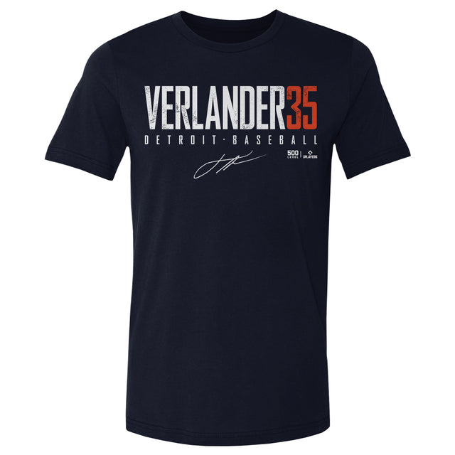 Justin Verlander Men's Cotton T-Shirt | 500 LEVEL