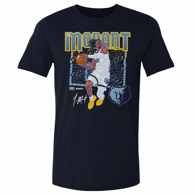 Ja Morant Men's Cotton T-Shirt | 500 LEVEL