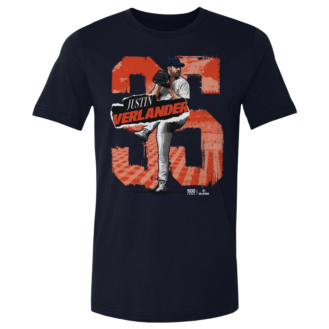 Justin Verlander Men's Cotton T-Shirt | 500 LEVEL