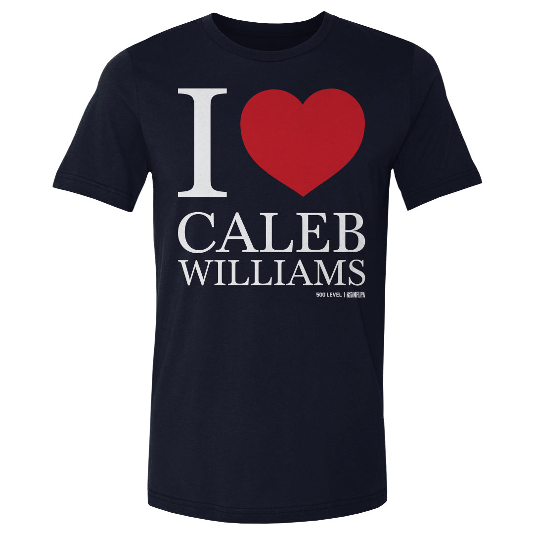 Caleb Williams Men's Cotton T-Shirt | 500 LEVEL